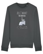 All I want for christmas is apa calda Bluză mânecă lungă Unisex Rise