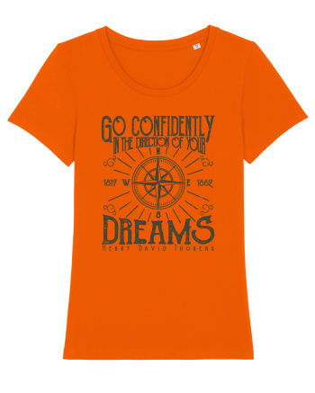 Direction of Your Dreams Bright Orange