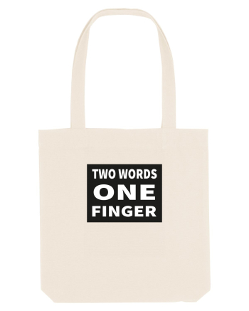 Two Words One Finger Natural