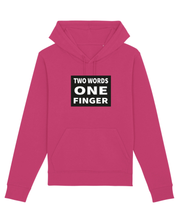 Two Words One Finger Raspberry