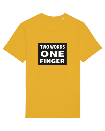 Two Words One Finger Spectra Yellow