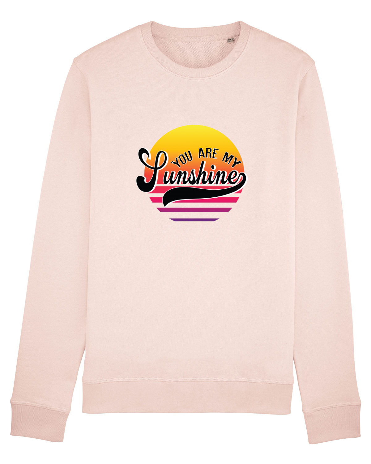 Bluză mânecă lungă Unisex Rise Candy Pink