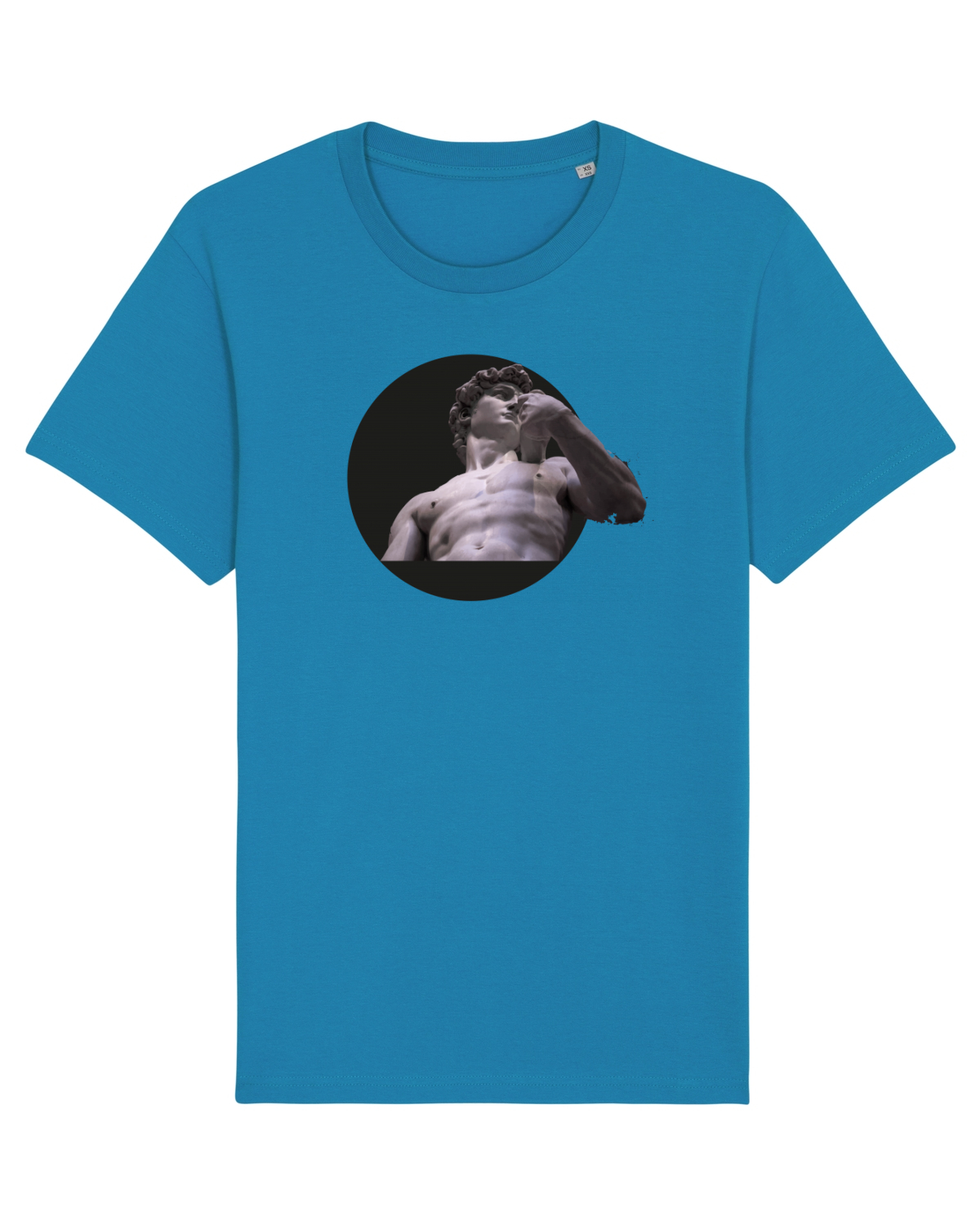Tricou mânecă scurtă Unisex Rocker Azur