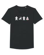 Christmas Joy Tricou mânecă scurtă guler larg Bărbat Skater