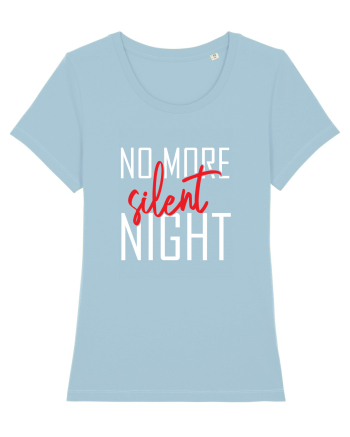 No More Silent Night Sky Blue