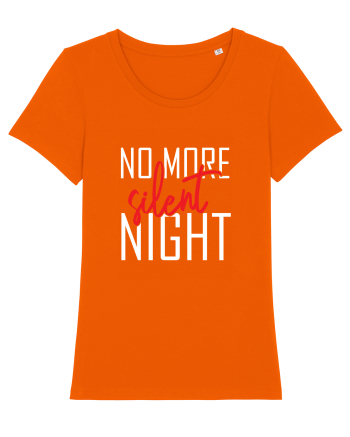No More Silent Night Bright Orange