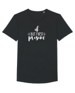 Ok, But First Present! Tricou mânecă scurtă guler larg Bărbat Skater