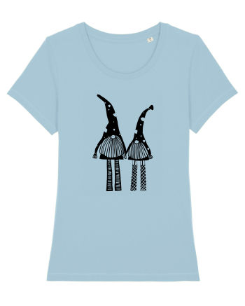 Funky Gnomes Sky Blue