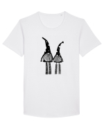 Funky Gnomes Tricou mânecă scurtă guler larg Bărbat Skater