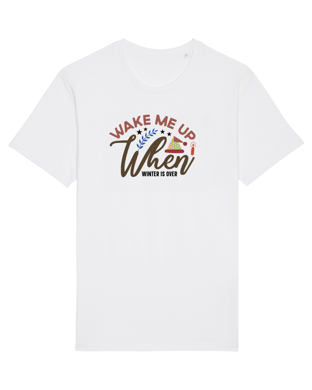Tricou mânecă scurtă Unisex Rocker White