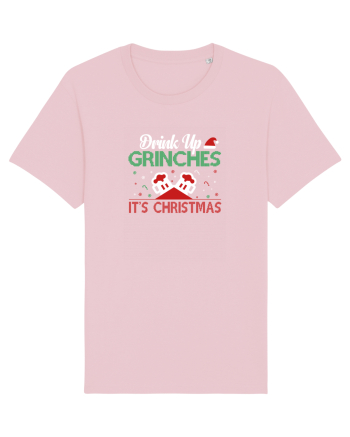 Drink Up Grinches Is Christmas Cotton Pink