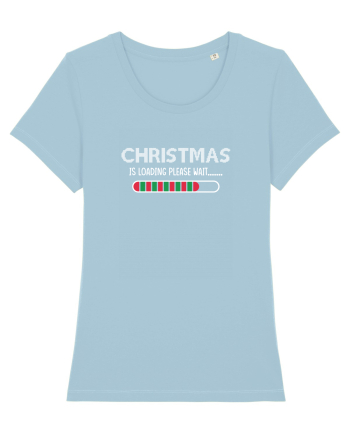 Christmas Is Loading Sky Blue
