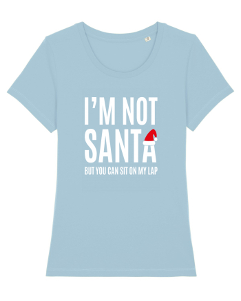 I'm Not Santa Sky Blue