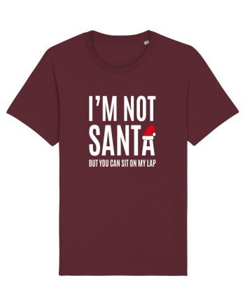 I'm Not Santa Burgundy