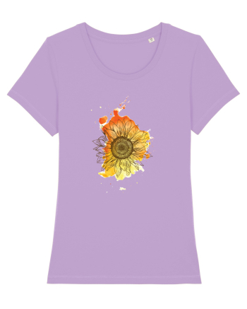 Floarea Soarelui Abstract Lavender Dawn