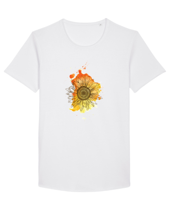 Floarea Soarelui Abstract White
