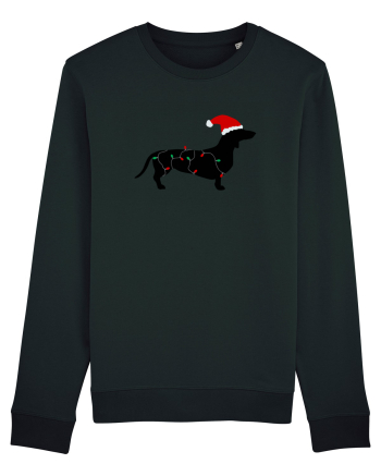 Santa Dog Black