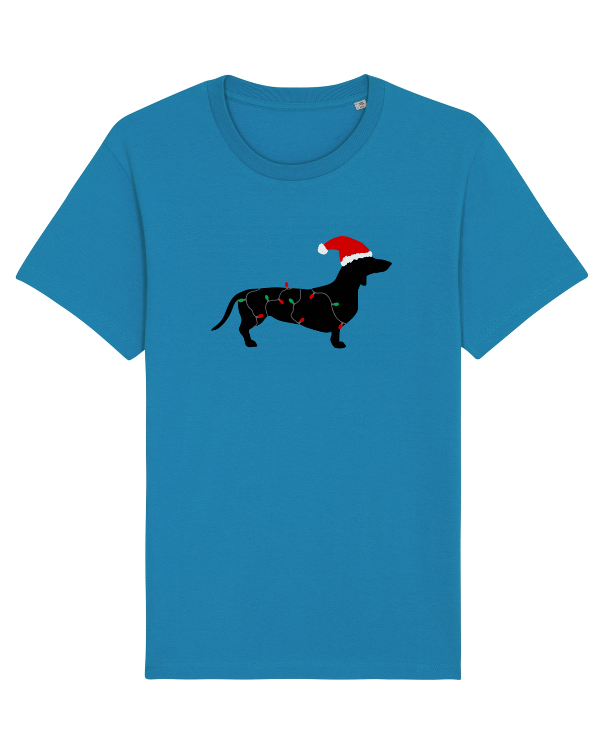Tricou mânecă scurtă Unisex Rocker Azur