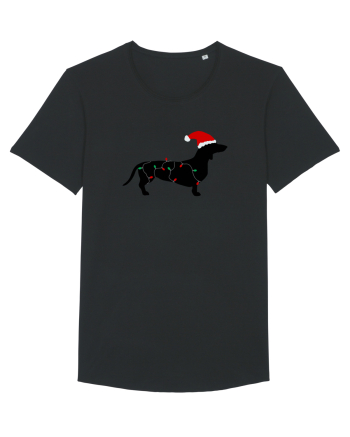 Santa Dog Black