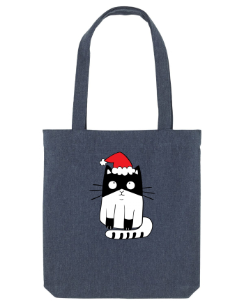 Santa Cat Midnight Blue