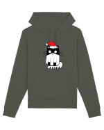Santa Cat Hanorac Unisex Drummer