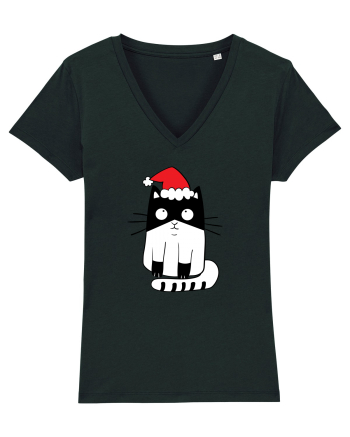 Santa Cat Black