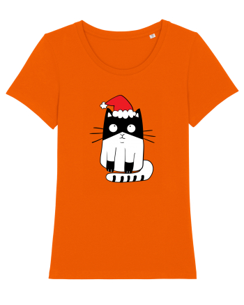 Santa Cat Bright Orange