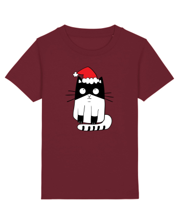 Santa Cat Burgundy