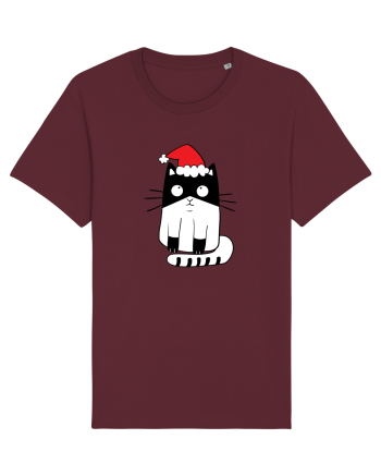 Santa Cat Burgundy