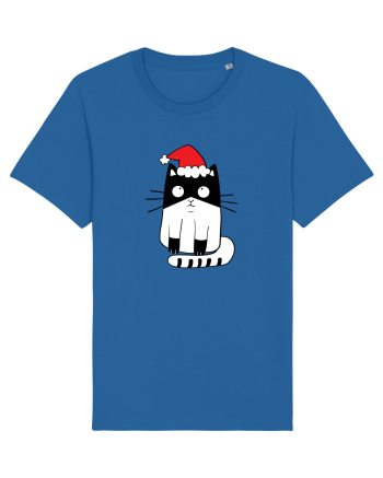 Santa Cat Royal Blue