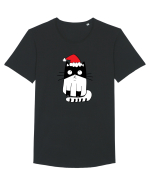 Santa Cat Tricou mânecă scurtă guler larg Bărbat Skater