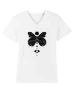 Mystique Butterfly Tricou mânecă scurtă guler V Bărbat Presenter