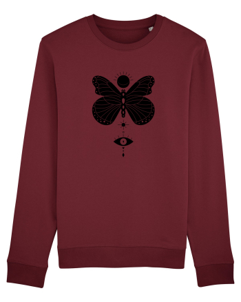 Mystique Butterfly Burgundy