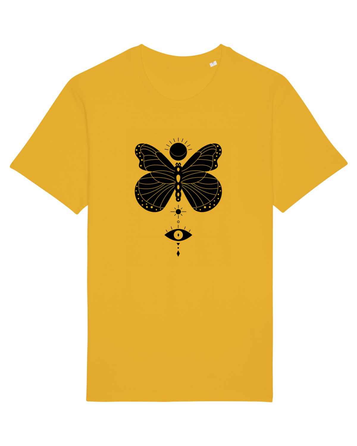 Tricou mânecă scurtă Unisex Rocker Spectra Yellow