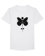 Mystique Butterfly Tricou mânecă scurtă guler larg Bărbat Skater