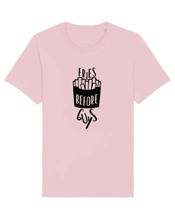 Fries Before Guys Cotton Pink