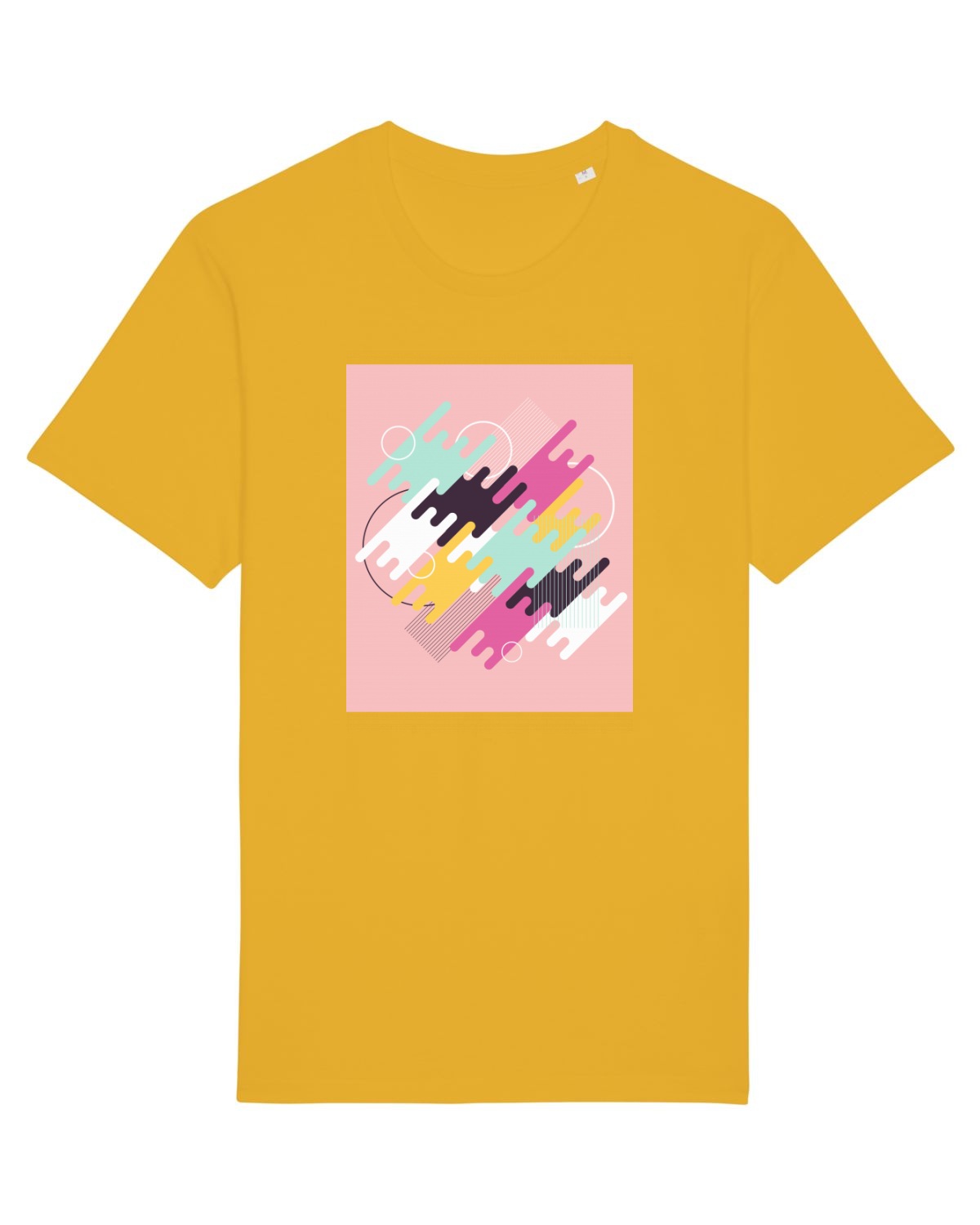 Tricou mânecă scurtă Unisex Rocker Spectra Yellow
