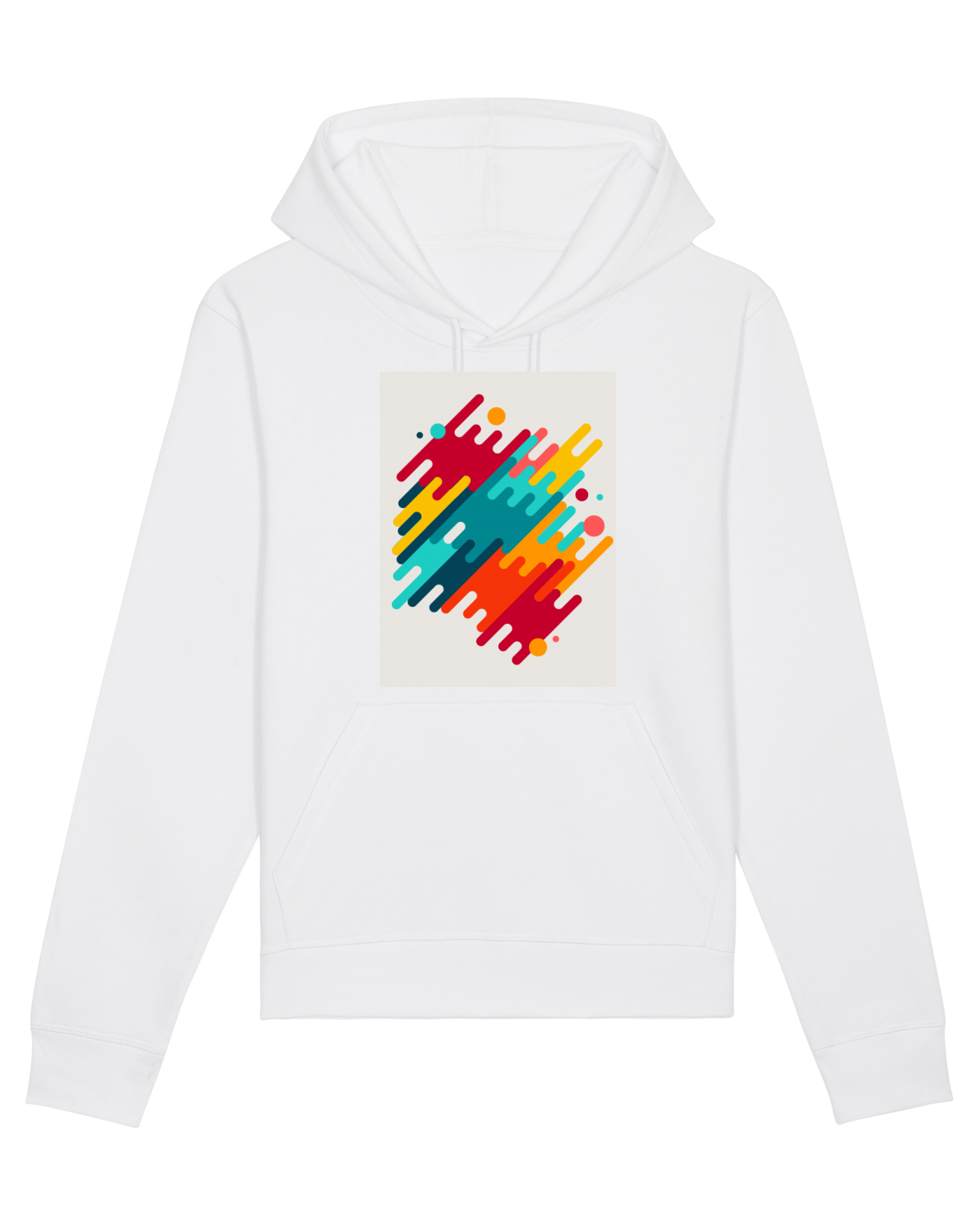 Hanorac Unisex Drummer White