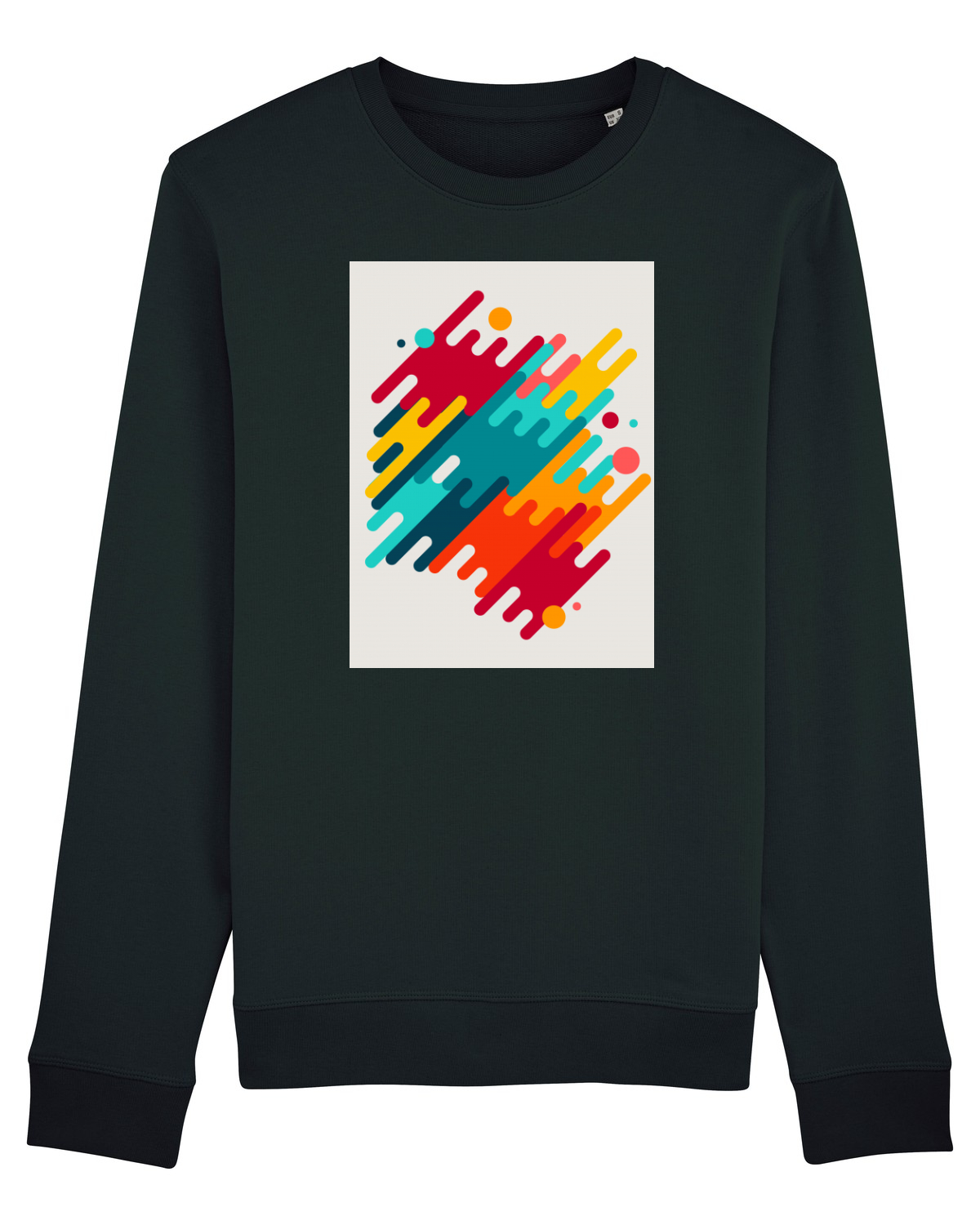 Bluză mânecă lungă Unisex Rise Black