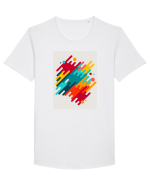 Puzzle 2 Tricou mânecă scurtă guler larg Bărbat Skater