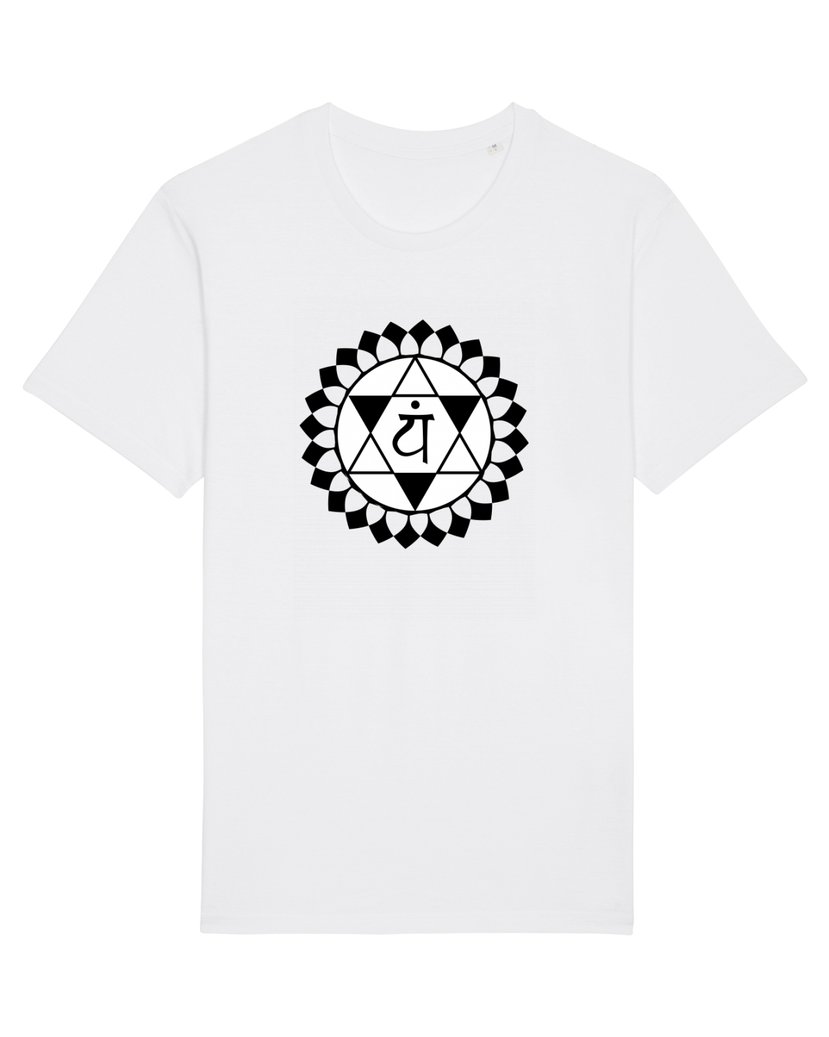 Tricou mânecă scurtă Unisex Rocker White