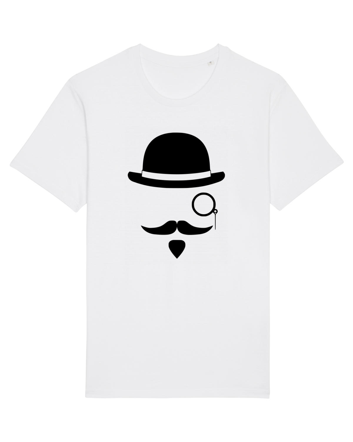 Tricou mânecă scurtă Unisex Rocker White