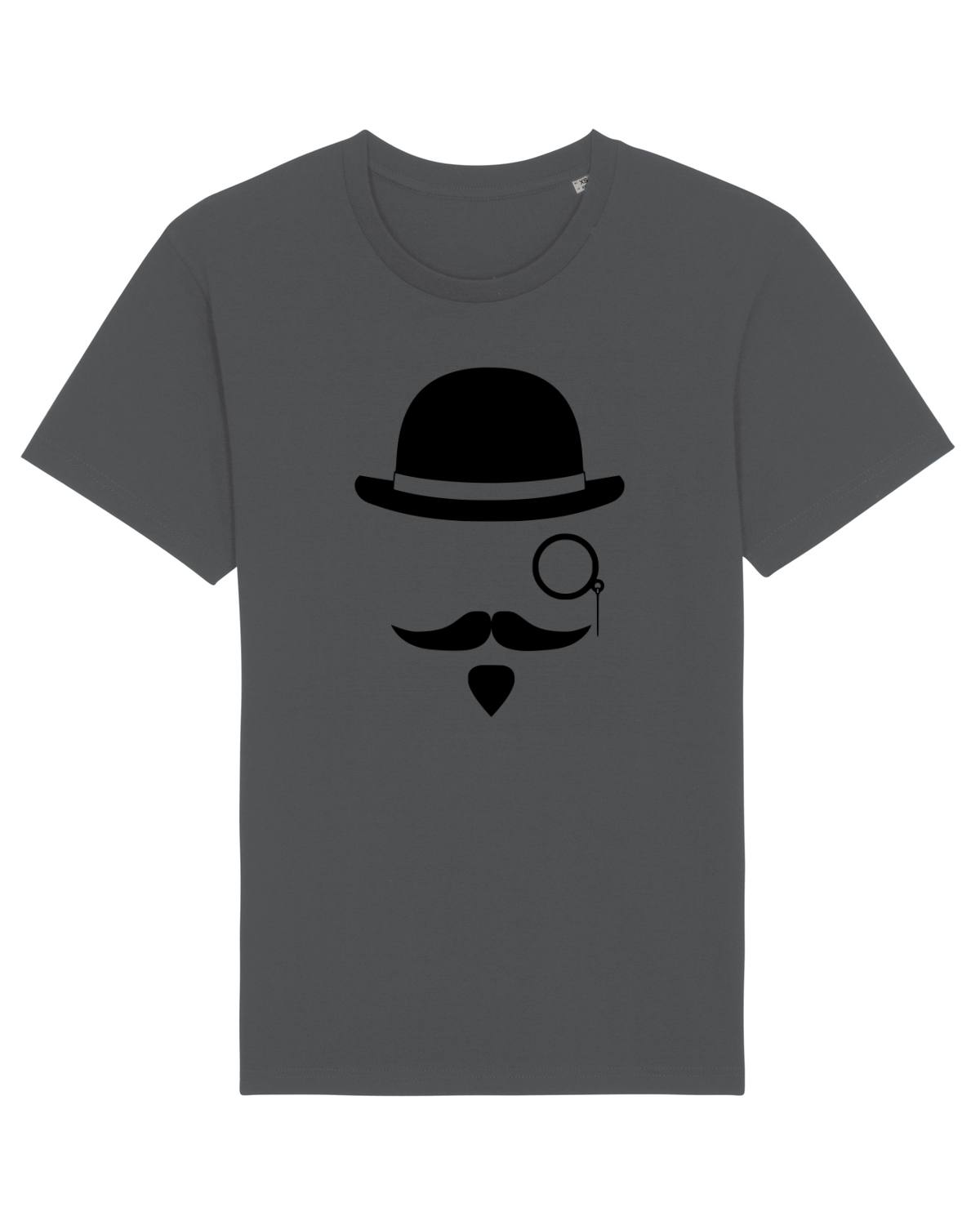 Tricou mânecă scurtă Unisex Rocker Anthracite