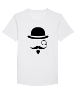 Fashion Tricou mânecă scurtă guler larg Bărbat Skater