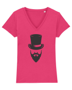 The Man Tricou mânecă scurtă guler V Damă Evoker
