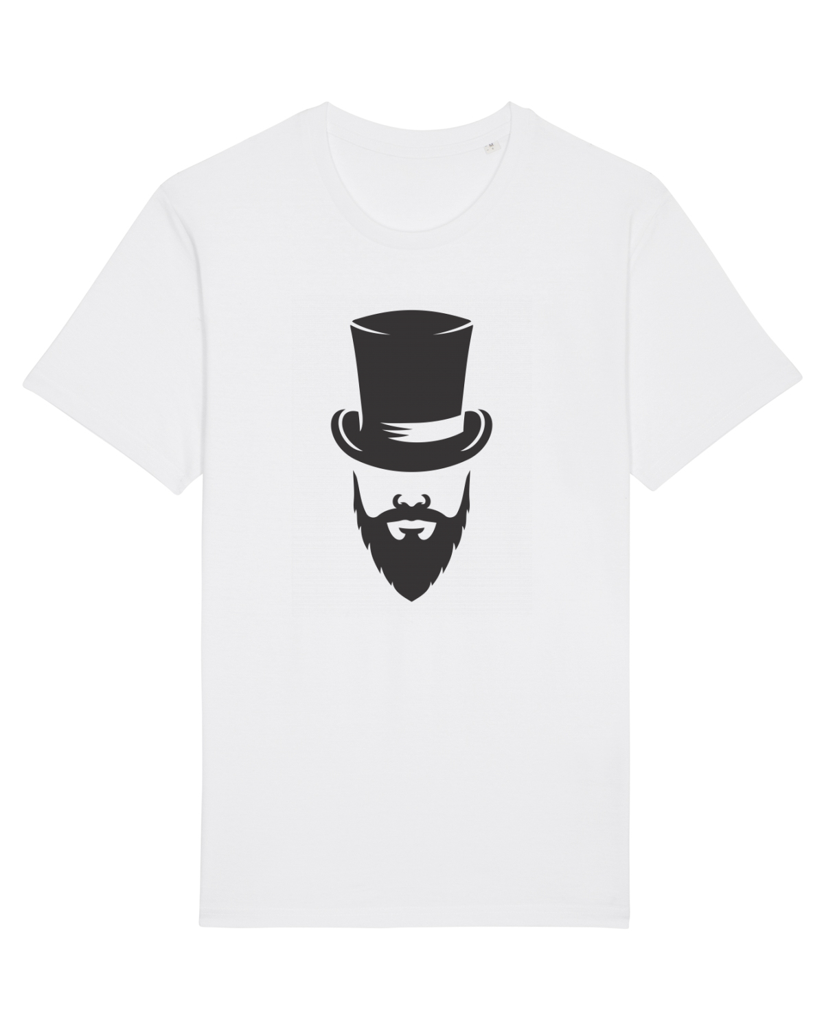 Tricou mânecă scurtă Unisex Rocker White