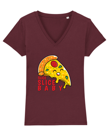 Slice Slice Baby Burgundy