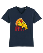 Slice Slice Baby Tricou mânecă scurtă guler V Bărbat Presenter