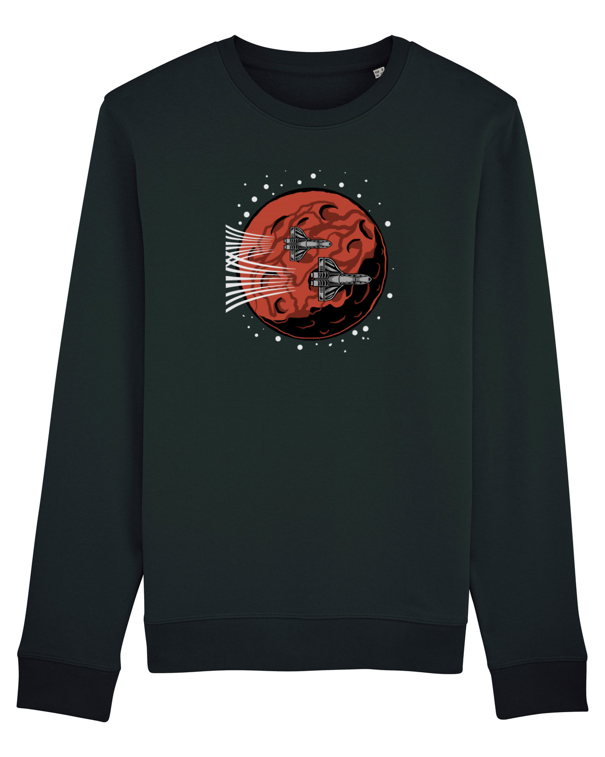 Bluză mânecă lungă Unisex Rise Black