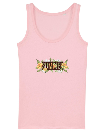 Summer Floral Cotton Pink